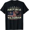 US Air Force Veteran T-Shirt - Betsy Ross Flag Design