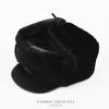 Middle-aged and Elderly Lei Feng Hat Men Ear Protection Winter Grandfather Thickened Warm Cap Elderly Father Old Man Cotton Hat