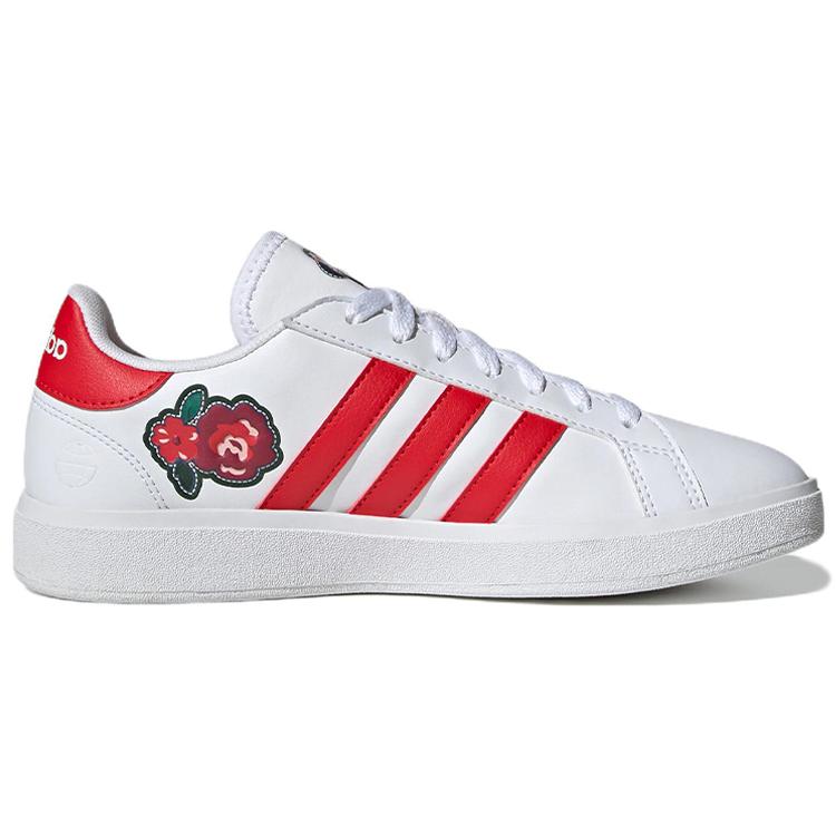 adidas X Disney Grand Court Base 2.0 Lifestyle 'Белый Ярко-красный' Женская GV9550