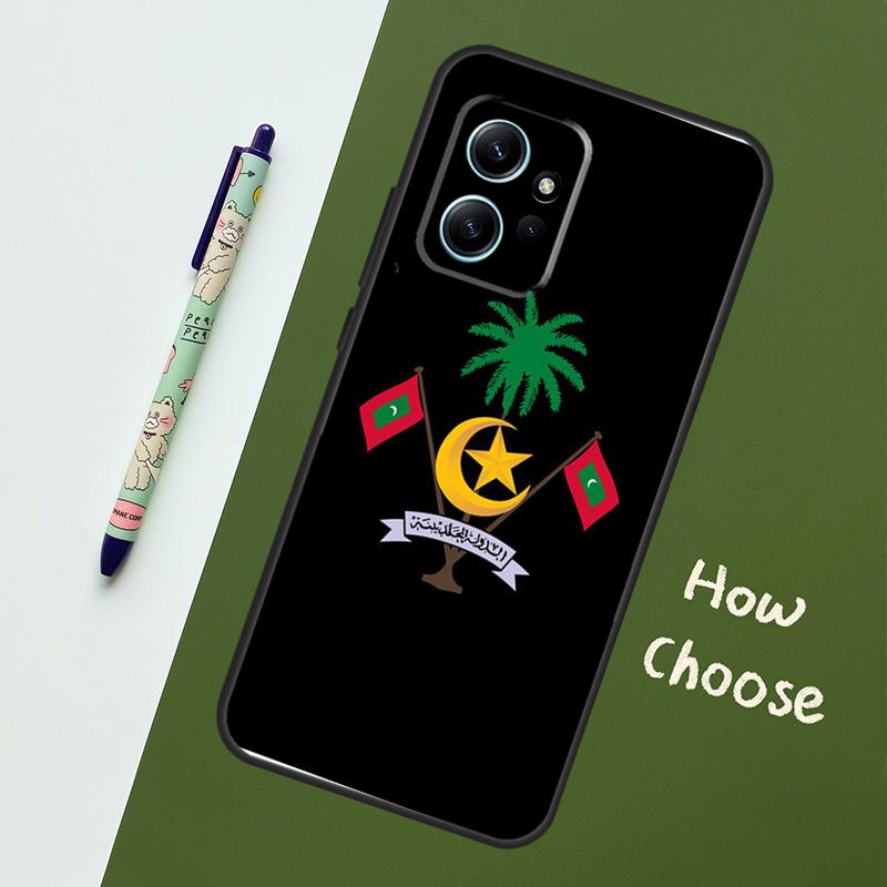 Паспорт Мальдив для Xiaomi Redmi Note 12S 11S 10S 9S Note 12 8 9 10 11 Pro Чехол для телефона Redmi 12 9 C 10C