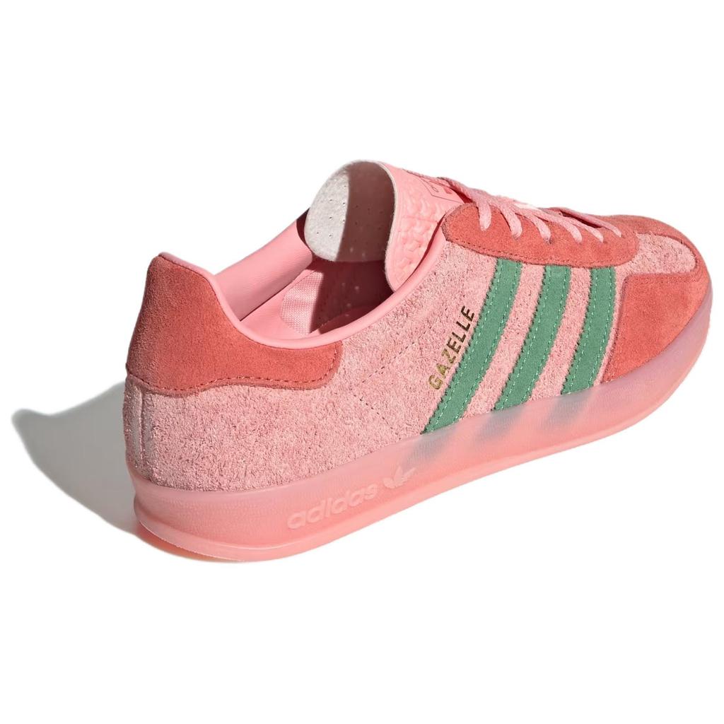 Gazelle Wmns Adidas Originals Indoor 'Розовая Искра Прелюбившаяся Зеленая' Женская IG6782