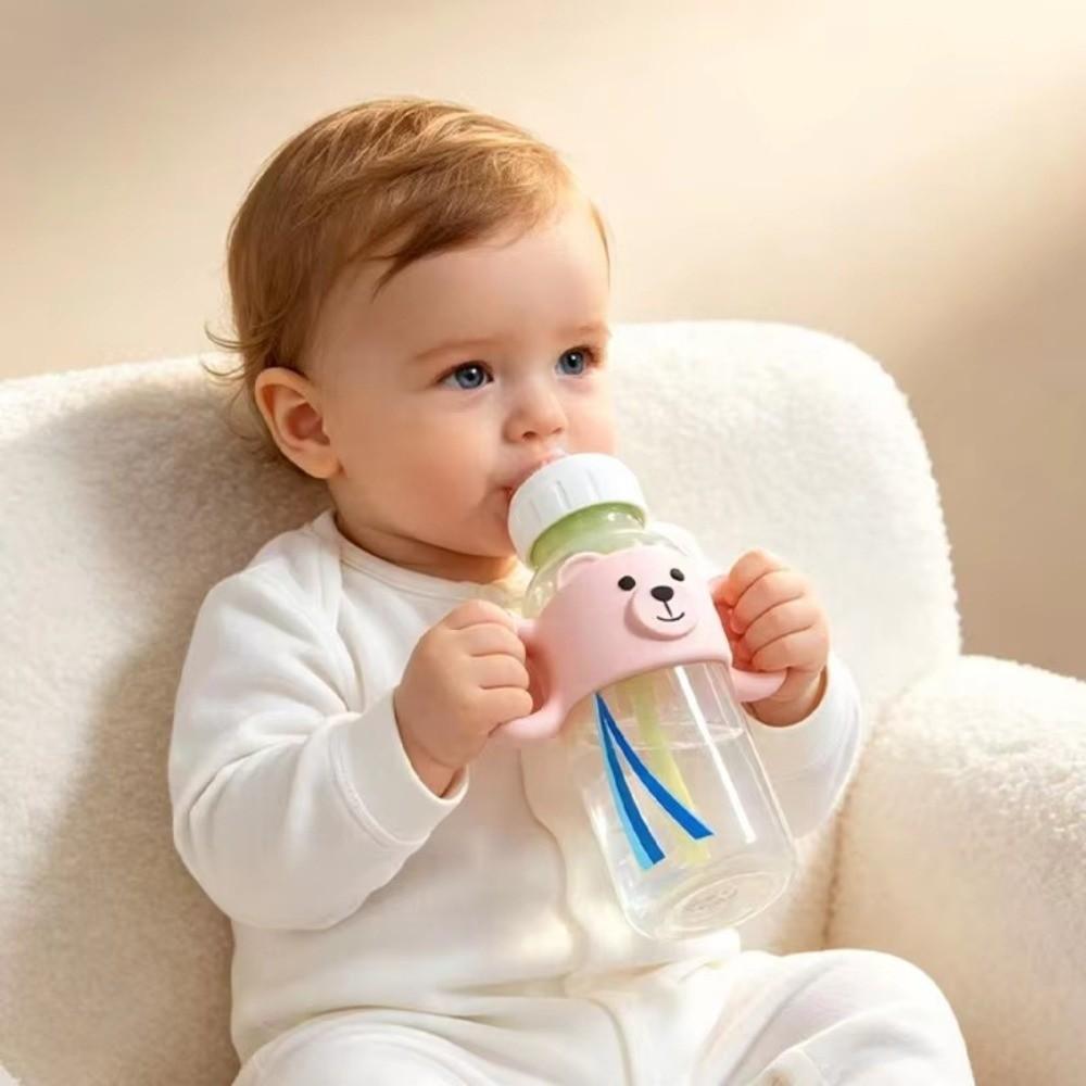 Removable Design Baby Bottle Handles Standard Caliber Bottle Grip Handle Toddler Training