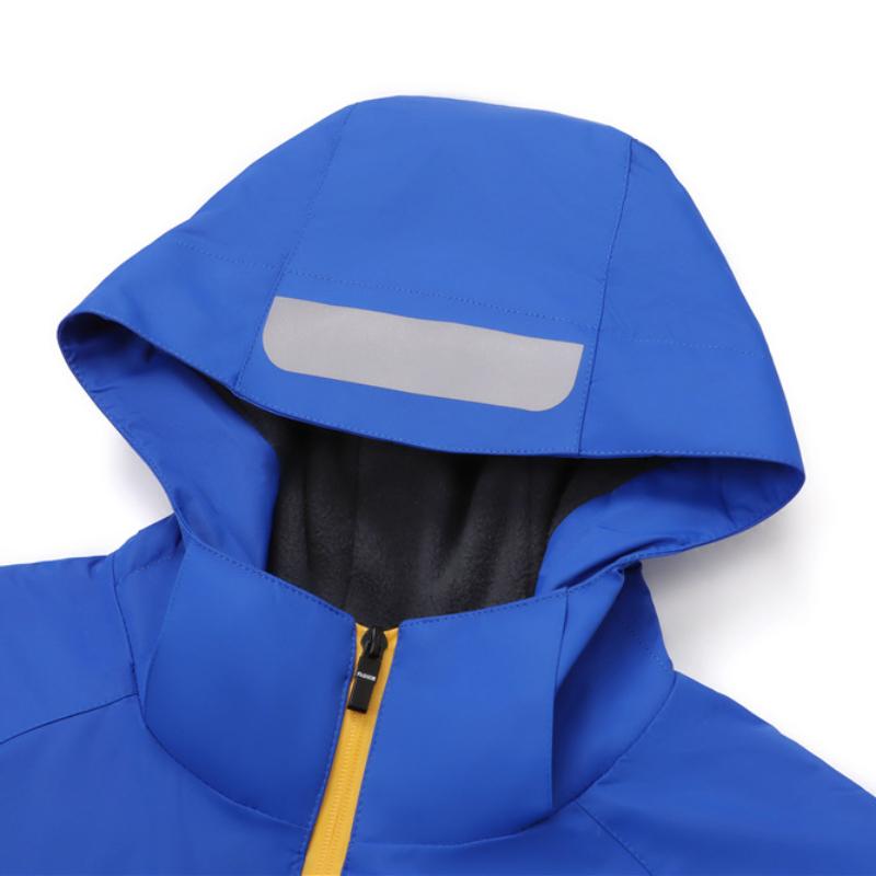 Autumn Safety Reflective Fleece Jacket, Express Delivery, Errand Running, Work Clothes Jacket, Embroidered Work Clothes