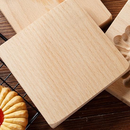 Форма для печенья, 3D прозрачная текстура, сделай сам, деревянная форма для печенья, простая в использовании антипригарная форма для выпечки для домашней кухни