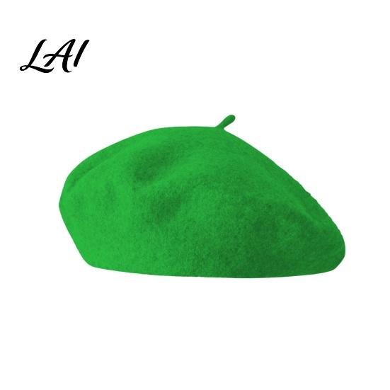 Casual Street Leisure Wear Women French Beret Hat Wool Blend Artist Retro Warm Gift for Her Painter Cap Solid Color Cozy Autumn Winter Elegant