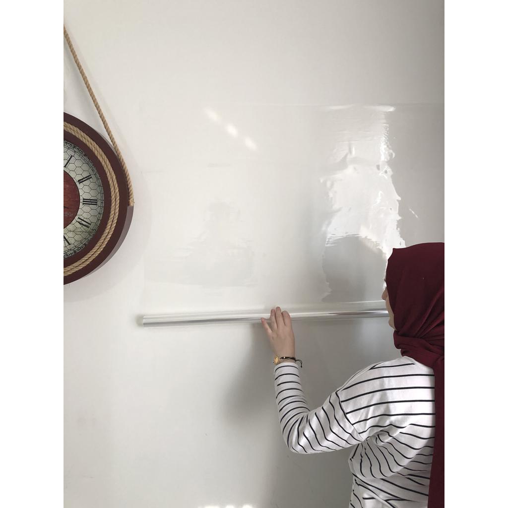 2 Pieces Transparent Smart Paper Board Writing Board 100x100 Cm Pen Gift Magnet Feature