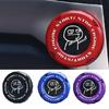 Car Ignition Switch Cover One-touch Start Button Rotating Protective Cap,Motorcycle Start Stop Ring Decoration Interior Sticker