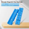 4/5/6 Inch Vise Jaw Pads Magnetic Vise Protective Jaws Rubber Vise Protector Mill Clamps