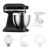 KitchenAid KitchenAid стационарный миксер для еды и мясорубки специальный набор матовый черный 3.5QT +
