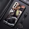 Чехол для Samsung Galaxy S21 S20 Ultra S10 Plus Lite S21 S20 Fe 5g S10e S9 S8 S7 Edge Shell Fundas Attack On Titan Anime