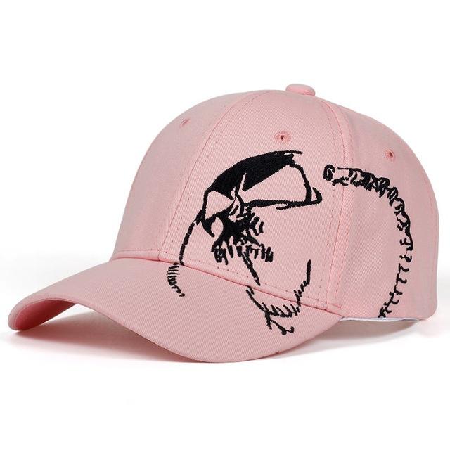 1PC Skull Punk Fashion Embroidery Baseball Cap Cotton Snapback Bone Hat Hip Hop Cap Men Women Dad Hat