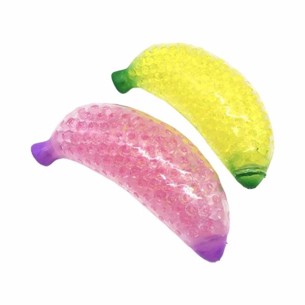 Toys Scented Bead Squeeze Toys Stress Reliever Mini Ball Toy Simulation Fruit Banana Sensory Toy