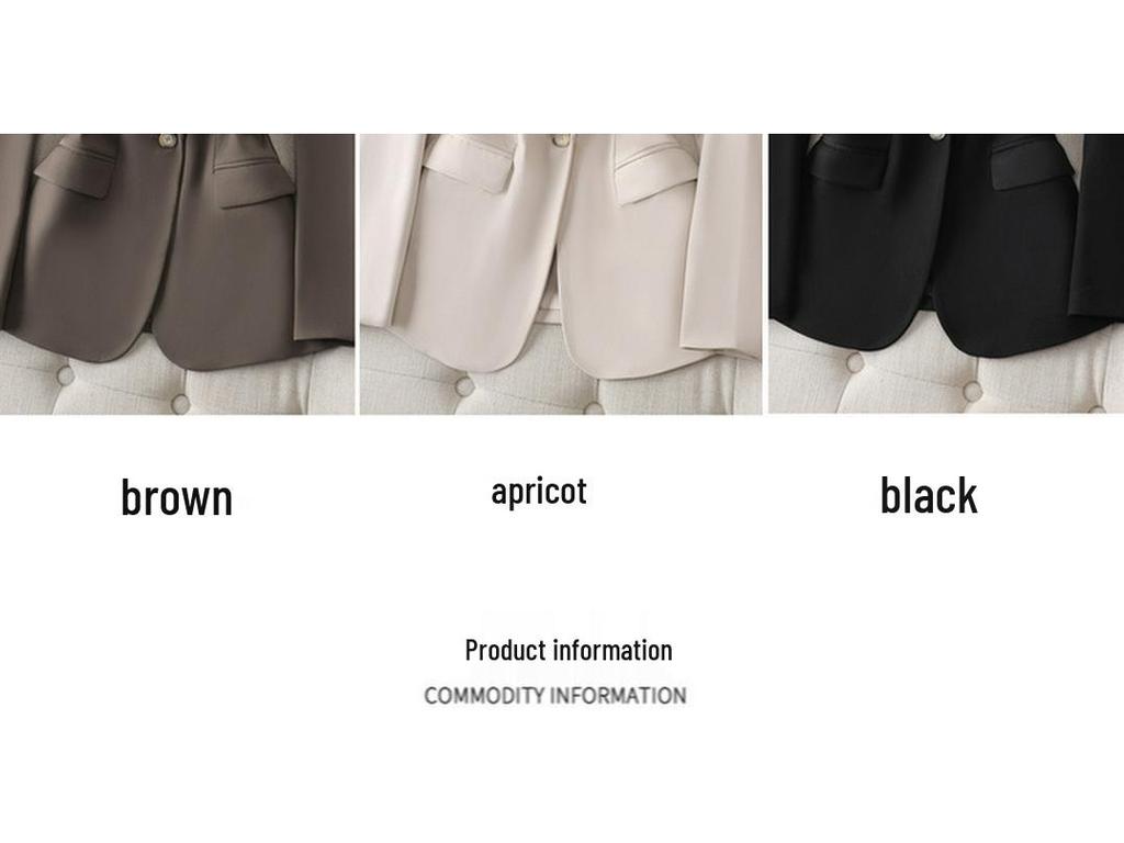 2025 Весна/Осень Женский Приталенный Профессиональный Повседневный Пиджак: Модный, Универсальный, Элегантный.