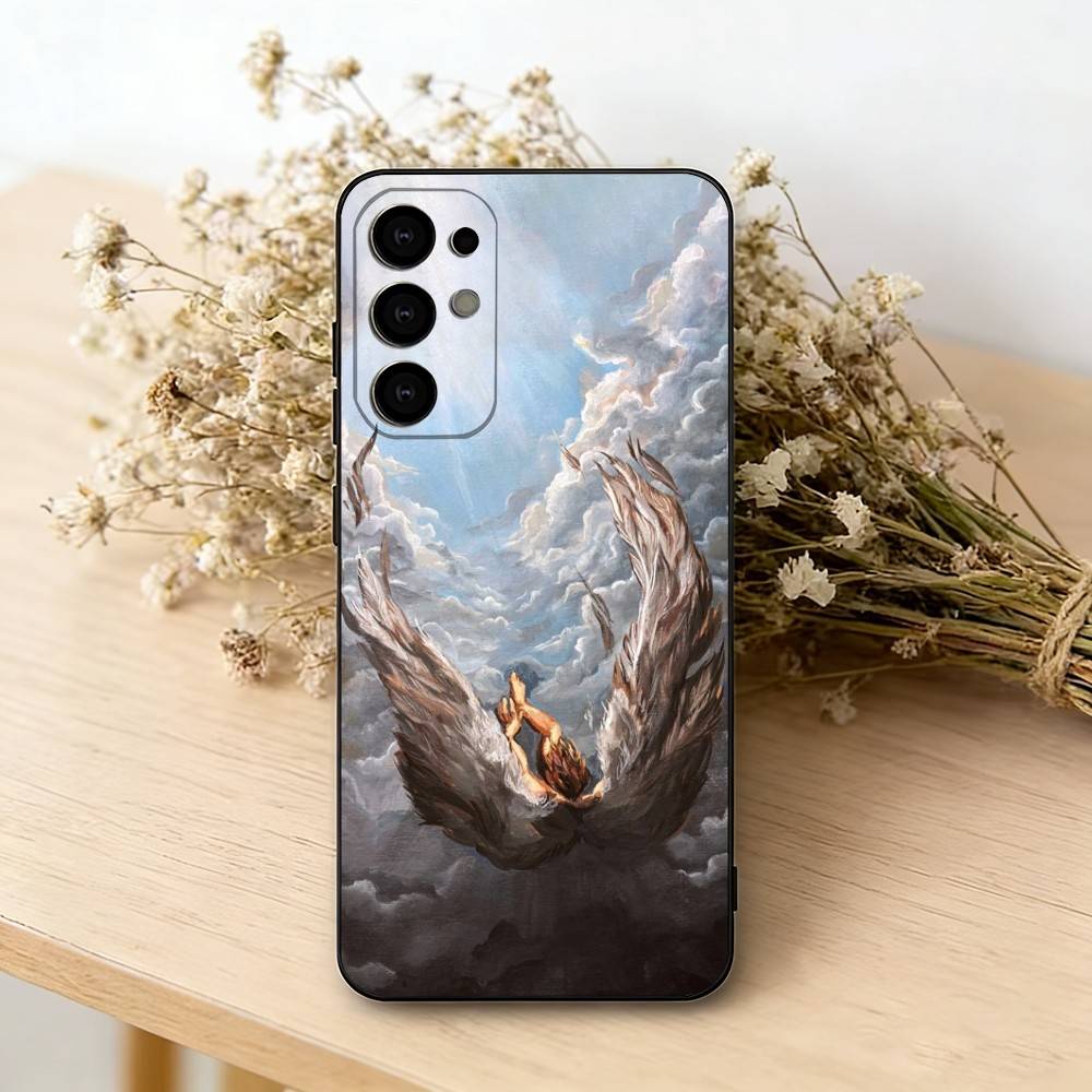 I- Icarus Phone Case For Samsung S25,S24,S21,S22,S23,S30,Ultra,S20,Plus,Fe,Soft Silicone Black Cover