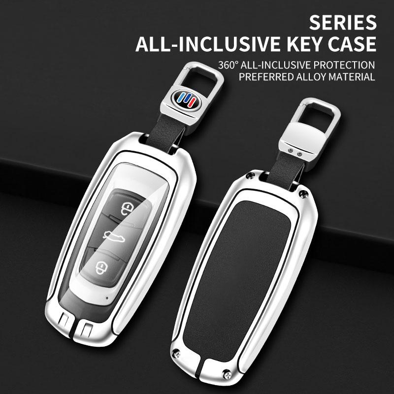 Anti-drop Zinc Alloy Car Key Case for Geely Starway L Bin Yue Haotao Bo Yue Starre & Yinglong TX4 Models