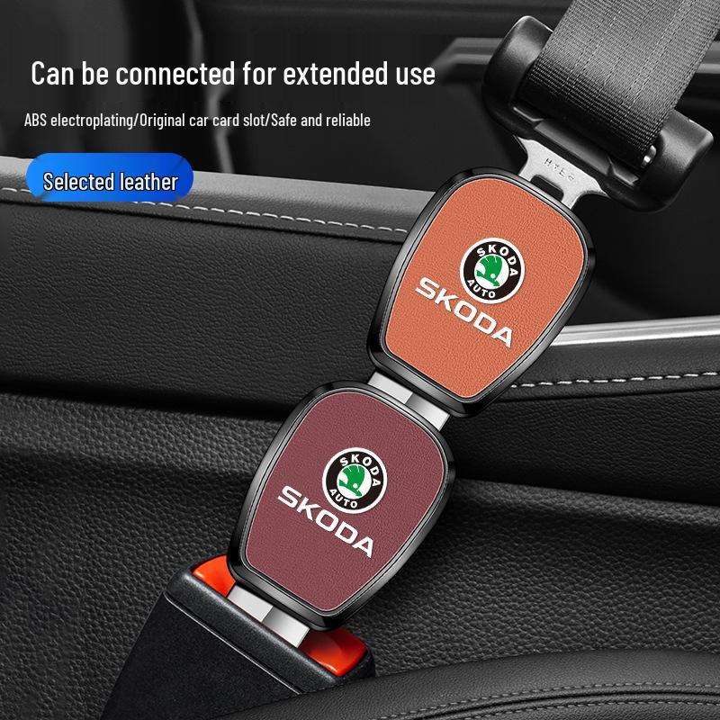 Удлинители ремня безопасности для моделей Skoda Octavia, Superb, Rapid, Kamiq и Karoq