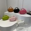 Fashionable and Simple Casual New Style  Fashionable Solid Color  Fashionable Hand Held Crossbody Women's Small Square Bag