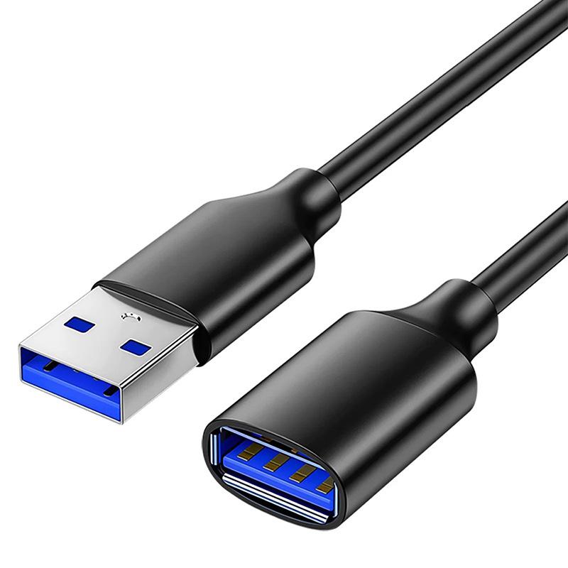 USB 3.0 Удлинительный кабель, папа-мама, для зарядки, передачи данных, компьютера, принтера, клавиатуры, мыши и USB-накопителя