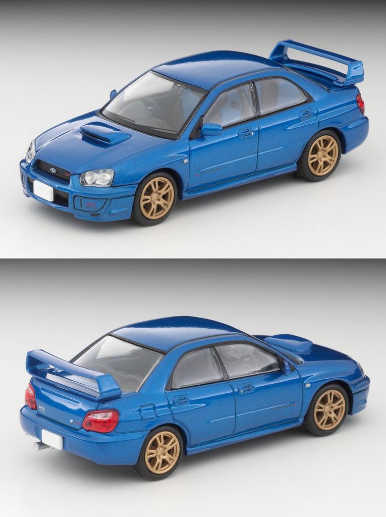 TOMYTEC Tomica Limited Vintage Neo 164 LV-N336a Subaru Impreza WRX STi Синий 2003 Готовый продукт 332596