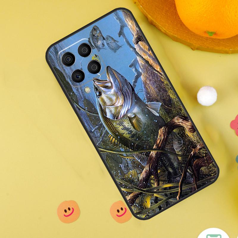 Рыболовный чехол для ловли басса для Samsung Galaxy M15 M35 M55 M11 M14 M34 M54 M31 M13 M53 M51 M12 M32 M52 M16 M36 M56