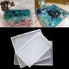 Pendant Agate Coaster Silicone Jewelry Making Mould Epoxy Resin Casting Molds Coaster Mold Square