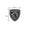 Stainless Steel for Peugeot Lion Badge Car Rear Sticker Front Emblem Steering Wheel Logo 308 3008 2008 306 307 408 407 5008 508