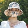 Новая маска-солнцезащитная шляпа, интегрированная шляпа, женская шляпа от солнца, УФ-защита, для улицы, летняя шляпа от солнца, защита лица, для сбора чая