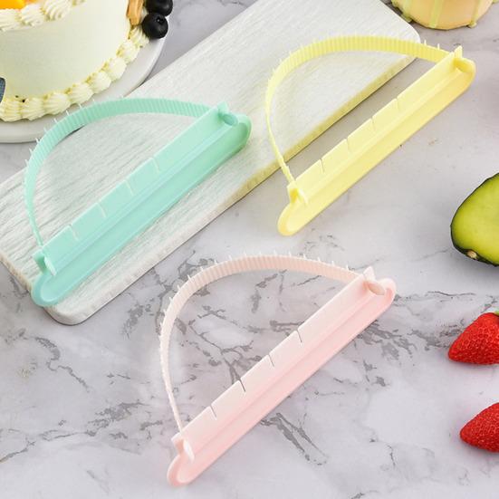 Yousheng Fondant Cake Arc Ruler Регулируемая направляющая дуги Прецизионный инструмент для выпечки Декоративная дуга Разделитель Маркировка Инструменты для украшения тортов из сахарной пасты и жевательной резинки