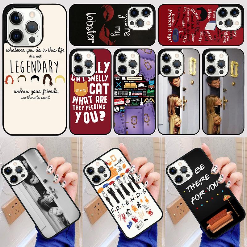 Friends TV Show Series funny Phone Case Back Cover for iPhone 17 Air 16 15 14 13 11 12 Pro Max Plus Fundas