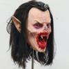 Halloween Horror Vampire-Dracula's daughter mask, Halloween face, scary and funny haunted house costume prop