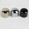 FLEOR 4 шт. Ручки управления громкостью и тембром для бас-гитары Металлические купольные ручки Хром /Черный/Золотой Выберите
