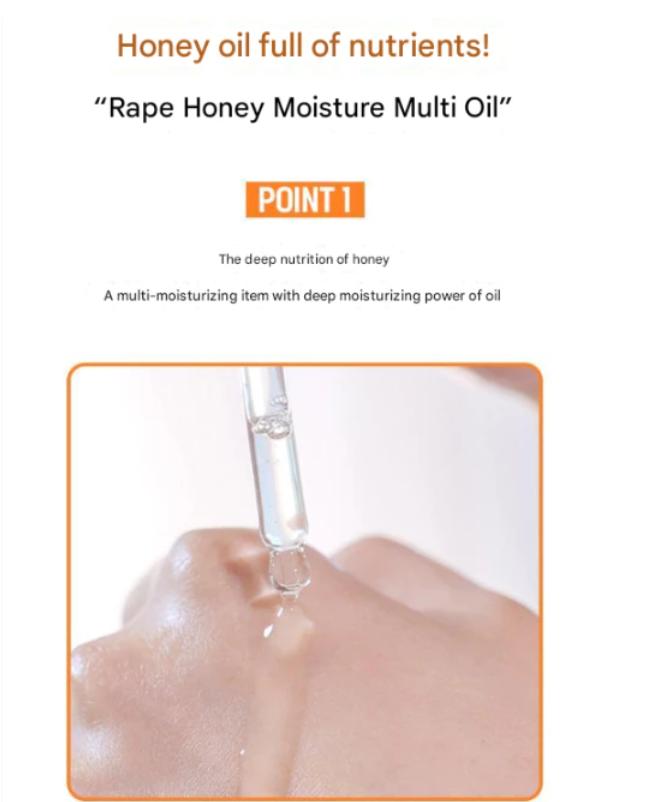 Sikmulnara Рапсовое медовое мультимасло – 30 мл | Питательное масло для сияния из Кореи