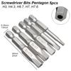 Precision Screwdriver Bit Set Magnetic Special Tip Square Slot Phillip Torx Y U Hex Allen Wrench Pentagon Screw Driver Bat