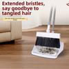 3-in-1 Broom Dustpan Set Long Handle Dustpan Combination Durable Floor Brush  Living Room