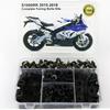 Fit For BMW S1000RR 2015 2016 2017 2018 Complete Full Fairing Bolts Kit Screw Speed Nut Fairing Clips Kit Steel