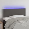 VidaXL LED Headboard Bedroom Furniture Single Bed Accessory Headboard Interior Grey 3121560