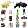 Soft And Cuddly Minecraft Creeper Enderman And Wolf Stuffed Toys For Kids