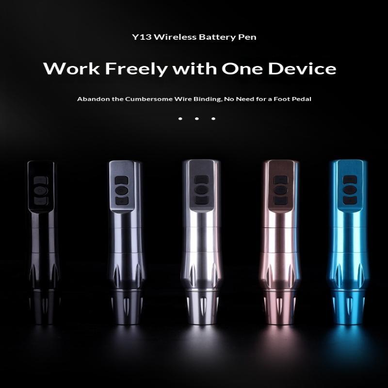 Wireless Tattoo Pen Rechargeable Comfort Grip Adjustable Speed Portable Tattoo Machine for Beginners & Professional Artists