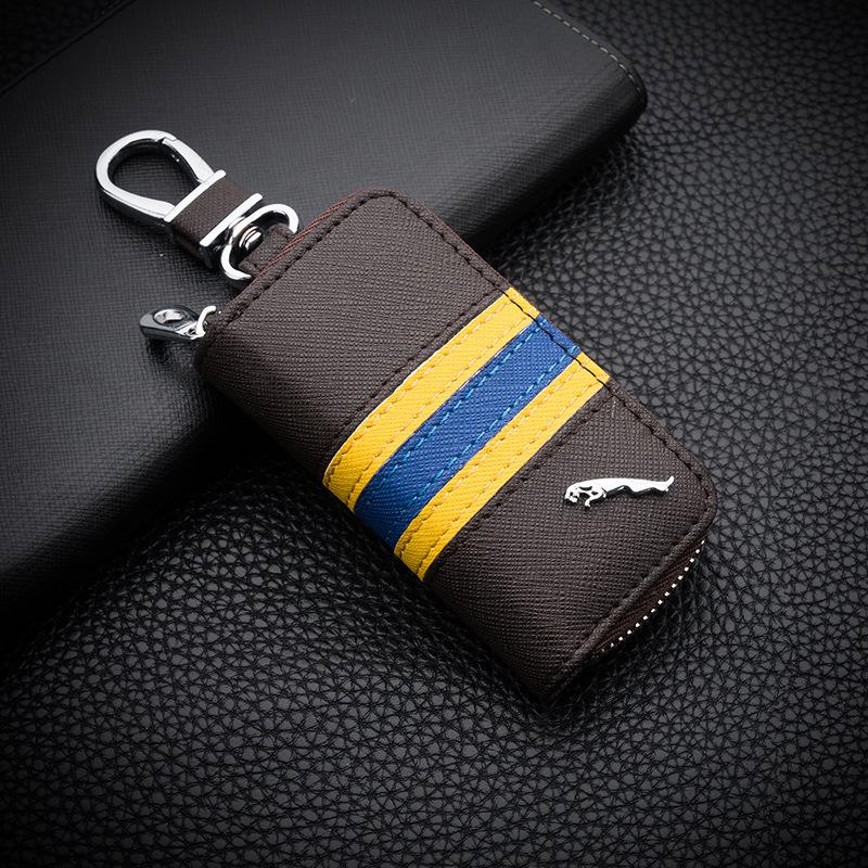 Jaguar Key Case: Fits XFL, XE, XEL, XF, XJL, F-PACE Models - Durable Protection Cover for Men