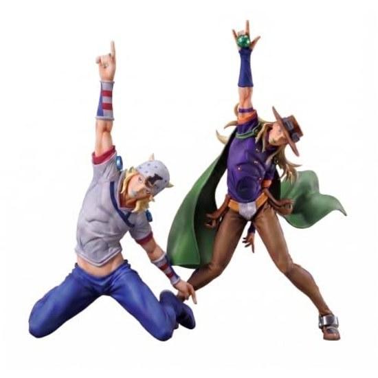 Steel Ball Run Figure JoJos Bizarre Adventure Mometria Johnny Joestar Gyro Zeppeli Set 2 Types JOJO Official Authentic Product