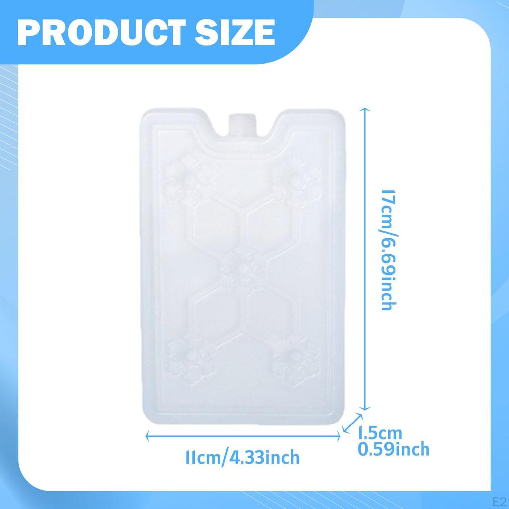 Ice Pack for Cool Bag Freezer Block Camping Gear Fishing Beach