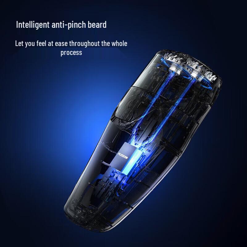 FLYCO FS887 Smart Dual-Head Electric Shaver
