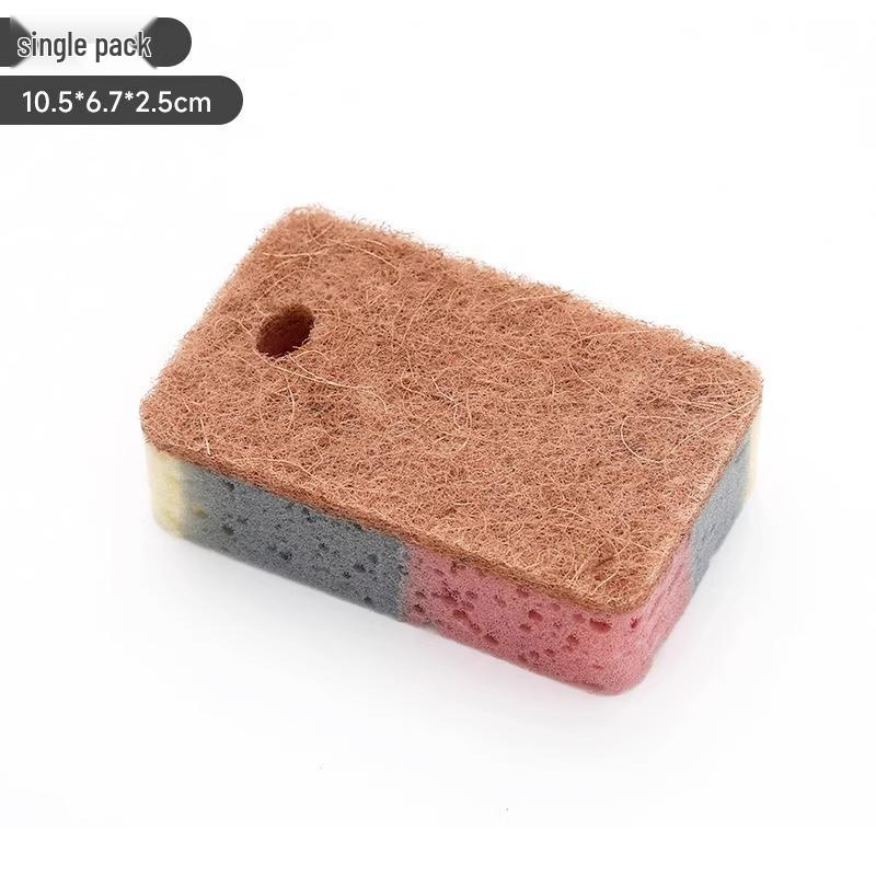 Magic Kitchen Sponge Eraser: Multifunctional Wood Pulp Dishcloth for Strong Decontamination & Non-Stick Oil Dishwashing