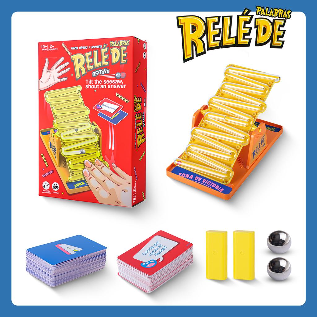 Popular Rocking Seesaw Board Game, Two-Player Duel Chess Toy, Interactive Competitive Tabletop Game, Family Party Game