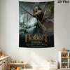 The Hobbit Journey Tapestry Background Cloth Wallmounted Wall Decoration Soft Homestay Soft Decoration Tapestry