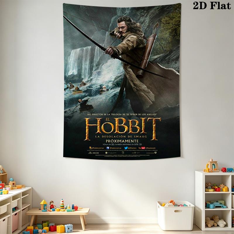 The Hobbit Journey Tapestry Background Cloth Wallmounted Wall Decoration Soft Homestay Soft Decoration Tapestry