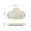 Ins Cute Cloud Jewelry Storage Plate Jewelry Pendulum Plate Irregular T-Shaped Cloud Ceramic Tray