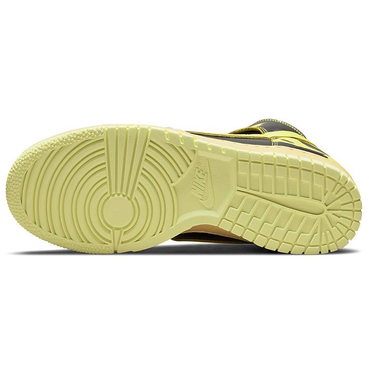Nike Кроссовки унисекс Dunk High 1985 Yellow Acid Wash Black Varsity-Maize DD9404-001