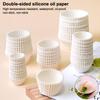 500/1000Pcs Chocalate Paper Liners Baking Muffin Cake Cups Forms Cupcake Cases White Party Tray Mold Greaseproof Wrappers Holder