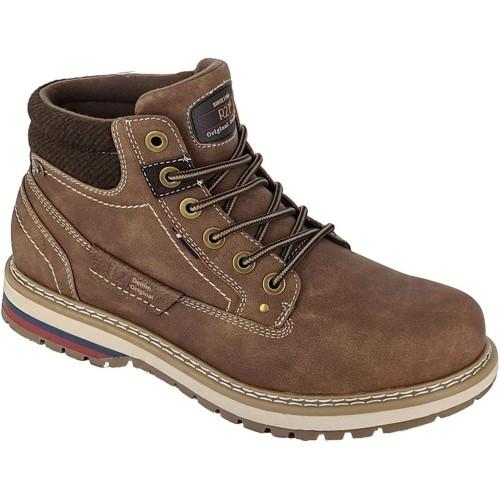 Route 21 Mens Eyelets Ankle Boots